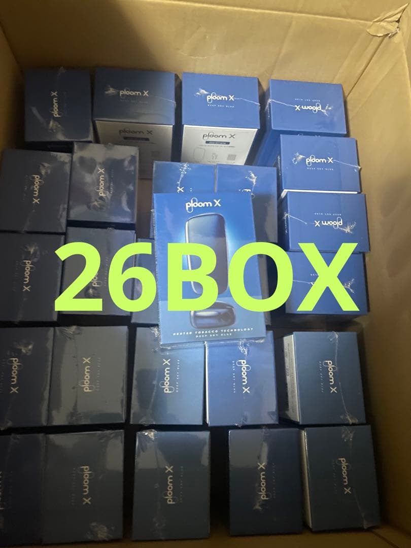 26台　プルームX スターターキット 限定 ディープスカイブルー