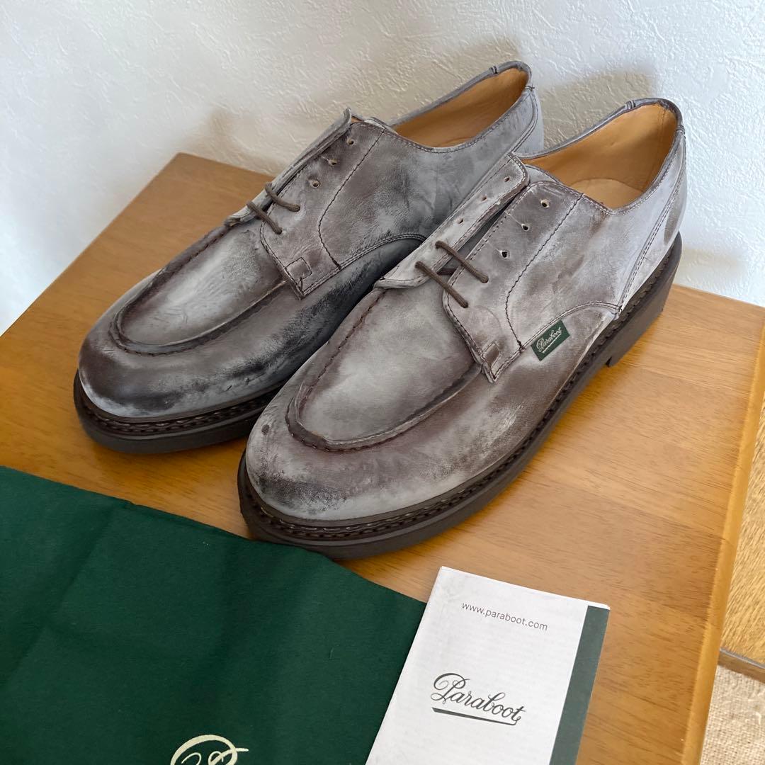 未使用 PARABOOT CHAMBORD SHOES UK9.5/28cm本革