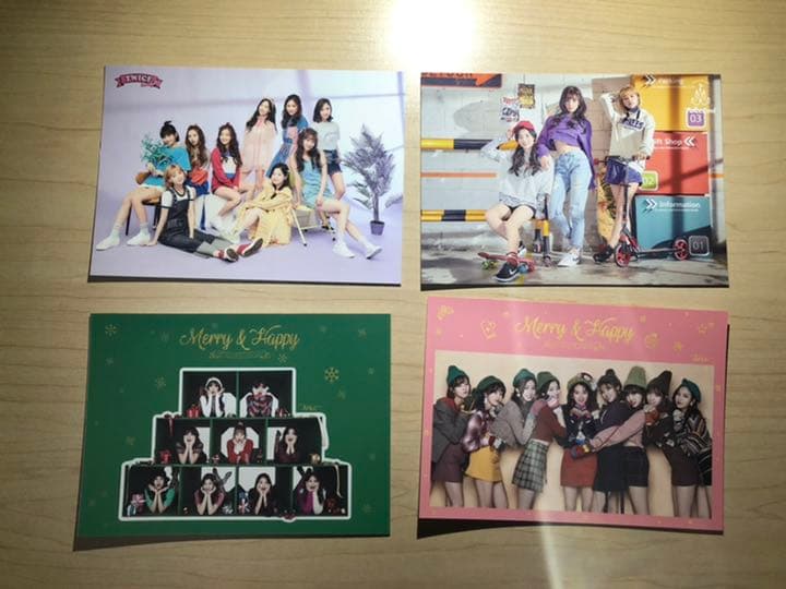 TWICEランダムトレカ&トレカケース　別売可