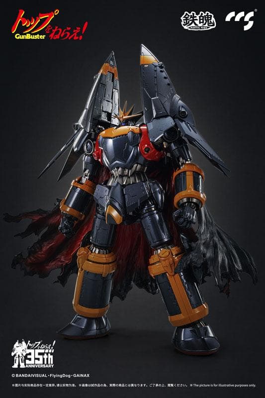 【新品】CCSTOYS 鉄魄 トップをねらえ! ガンバスター 合金可動フィギュア