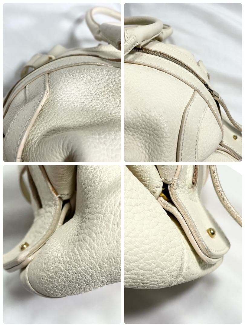 フェラガモ ボストンバッグ レザー ガンチーニ 金具 ロゴ 大容量 多機能