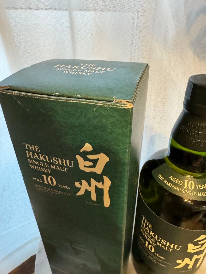 白州　10年　グリーンボトル　ウイスキー