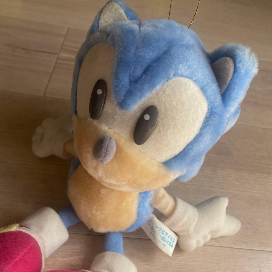 セガソニック ペールカラー　ぬいぐるみ 平成レトロ　非売品　1998 希少　レア