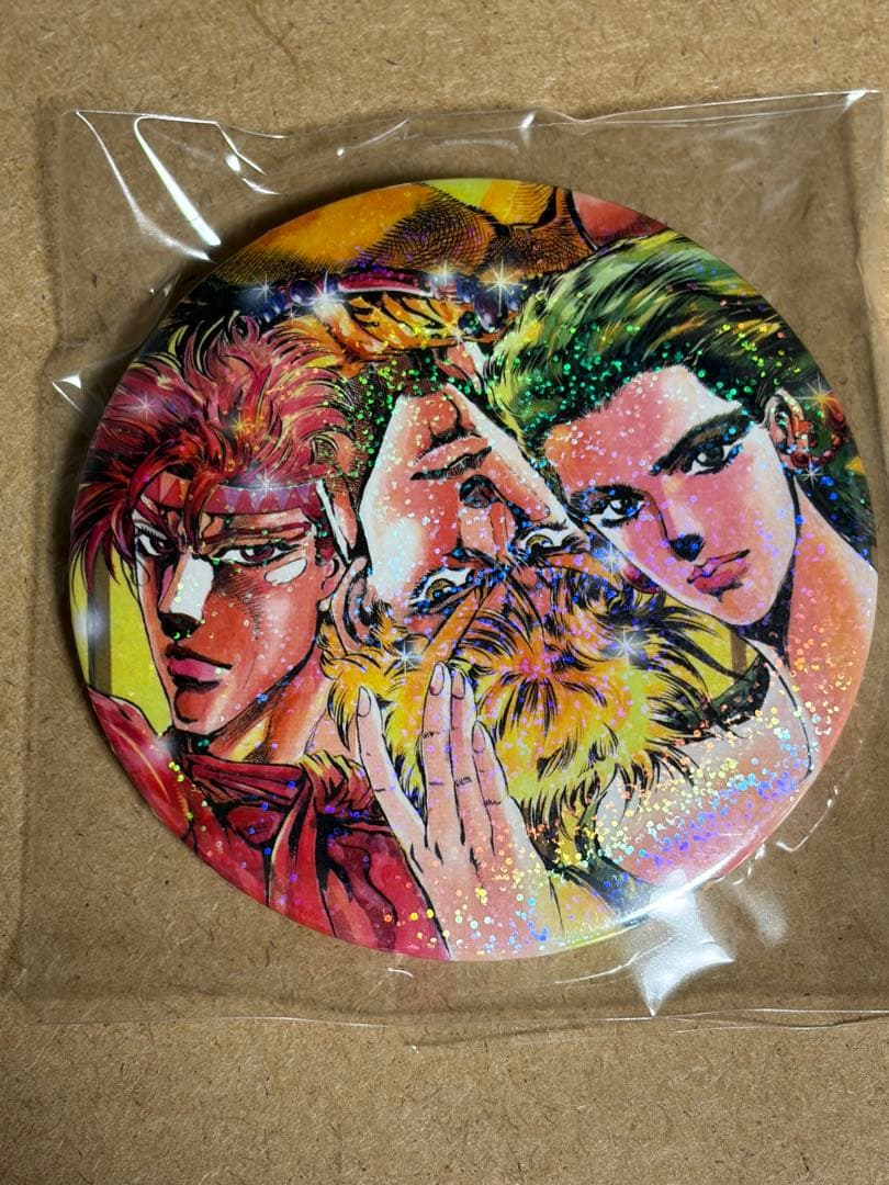 ジョジョの奇妙な冒険 ジャンプ展 缶バッジ ジョースター シーザー リサリサ