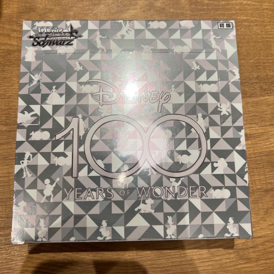ディズニー100 ヴァイスシュヴァルツ（JPNシュリンク付き未開封）