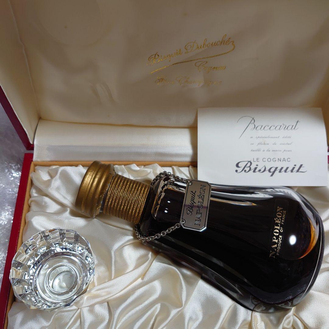 ビスキーナポレオン【未開封】バカラボトル 700ml　箱・替え栓付き