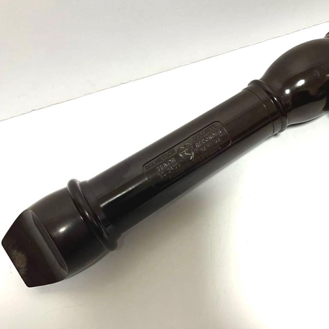 希少 DOLMETSCH テナーリコーダー BS.3499 樹脂製