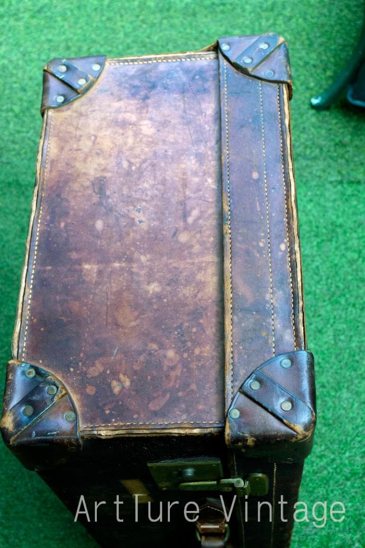 希少希少ヴィクトリア時代の旅行鞄 英国 LANSDOWNE LUGGAGE-ｙｈ