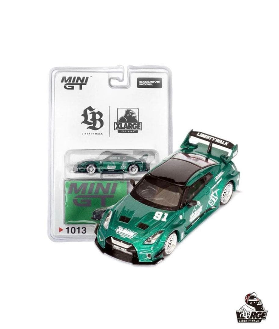 LIBERTY WALK×XLARGE MINI GT 1/64