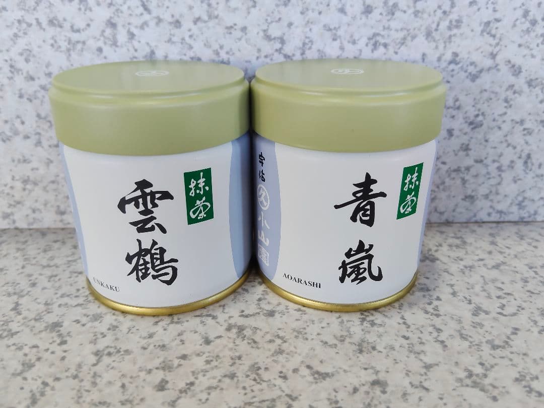 【説明欄必読】宇治 丸久小山園 雲鶴40g缶 青嵐40g缶【抹茶1日1注文迄】
