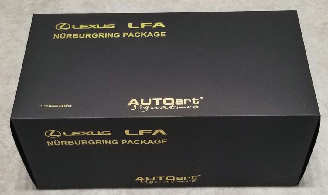 【新品未使用】1/18 オートアート レクサス LFA ニュルブルクリンクP