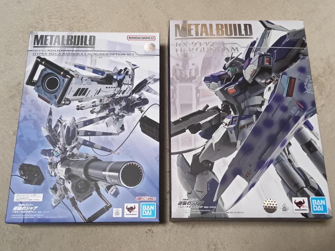 L BUILD Hi-νガンダム 、メガバズーカランチャー セット