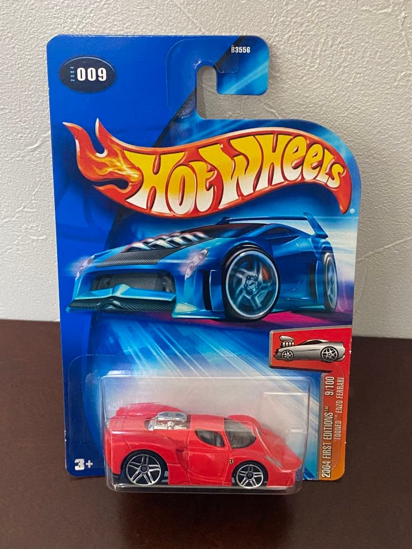 Hot Wheels ENZO FERRARI TOONED レッド/クリア