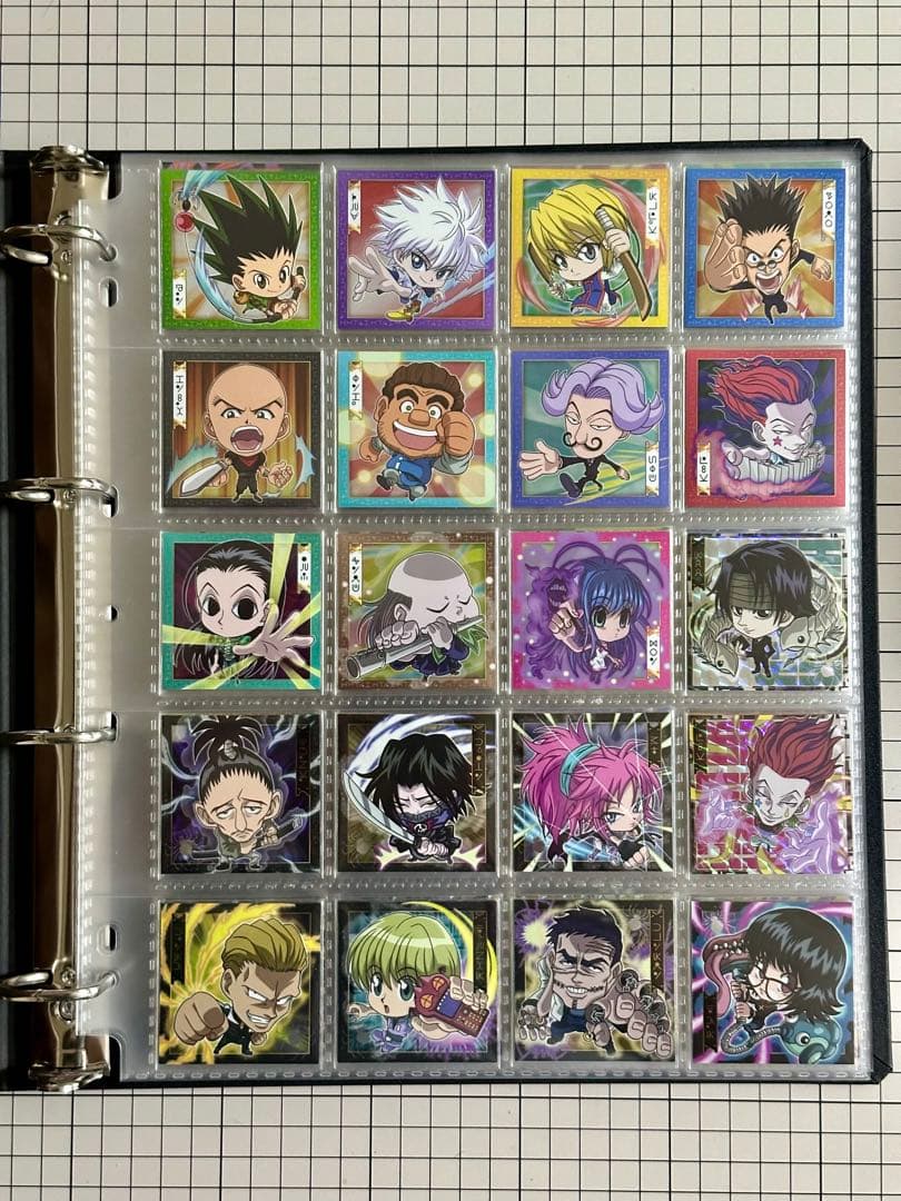 ハンターハンター　ウエハース　シール　vol.1〜vol.8 フルコンプ