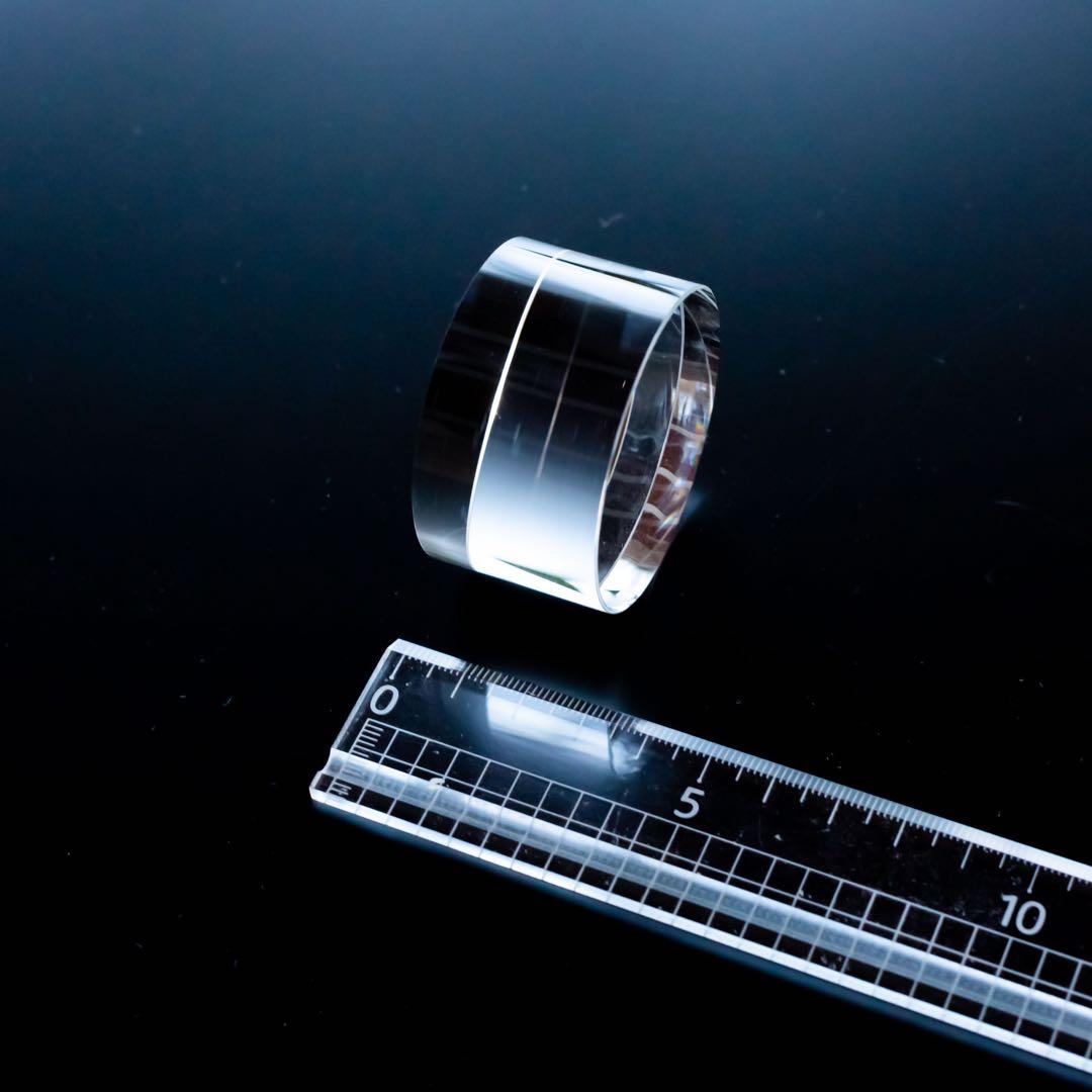 【A】K9クリスタル 人工水晶インシュレーター 大型 φ50×30mm 4個