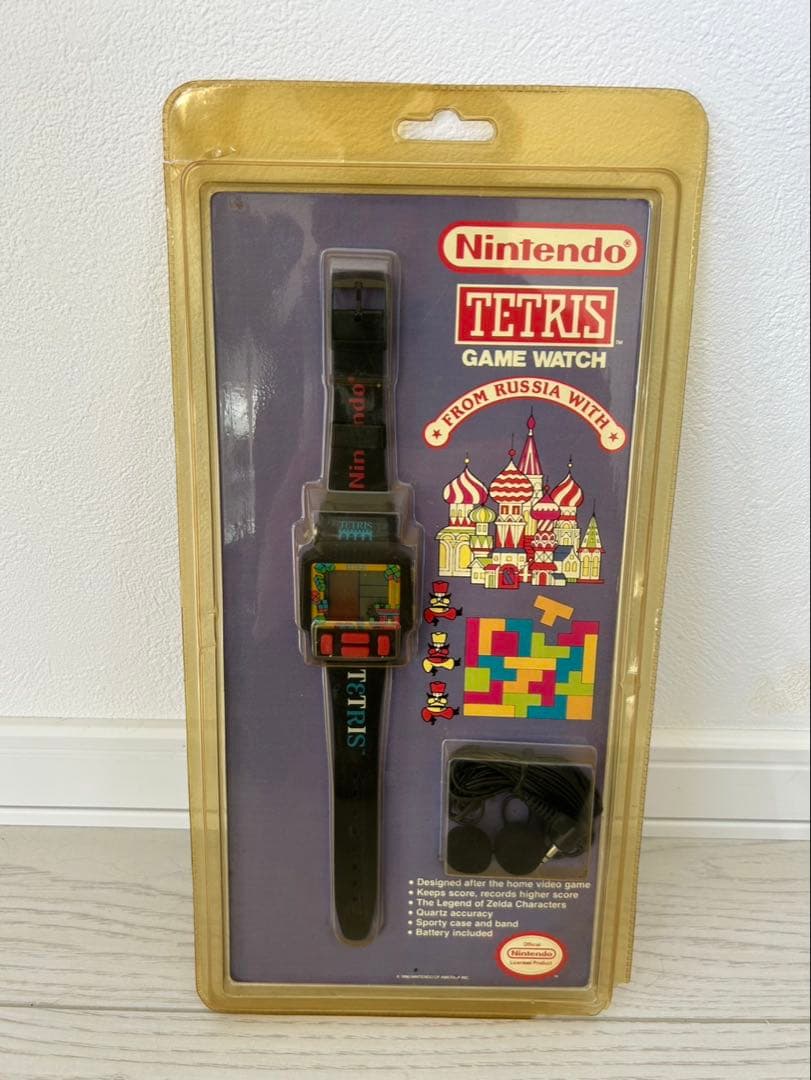 超希少 未開封1990年ゲームウォッチテトリス