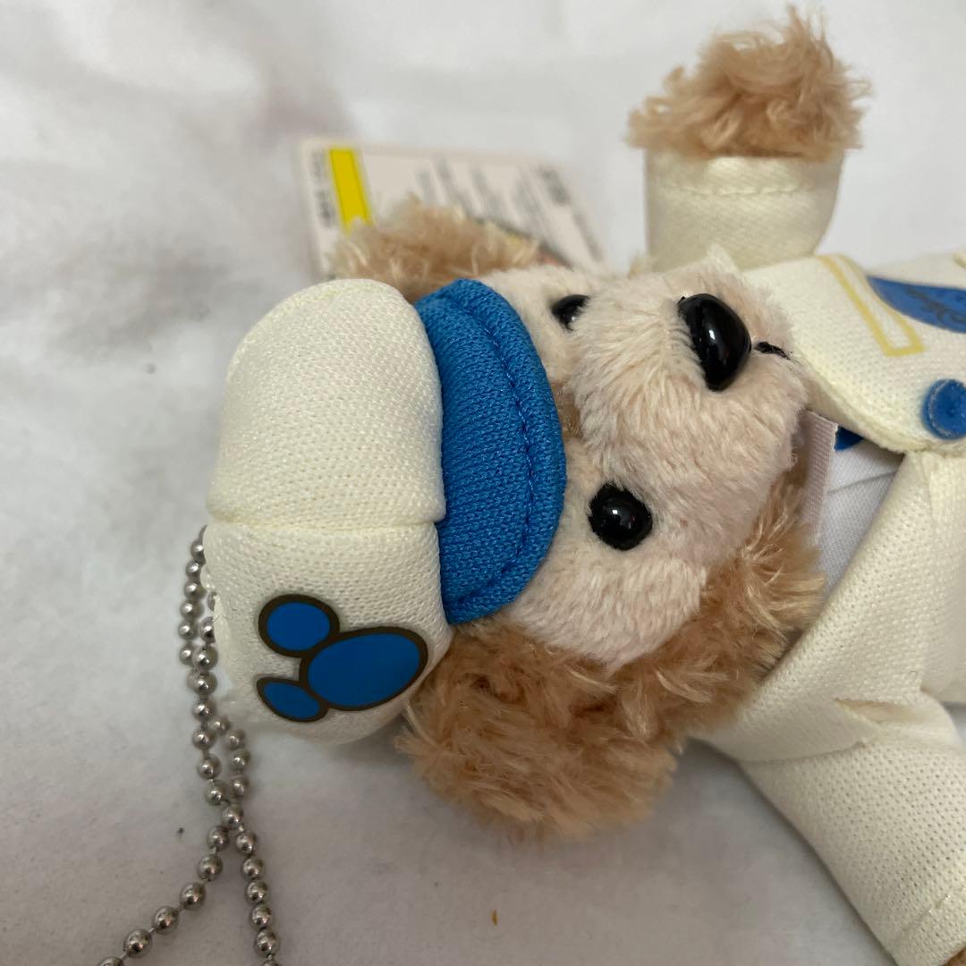 Duffy 美品 ダッフィー  車掌コス 25周年 ぬいば ぬいぐるみバッジ