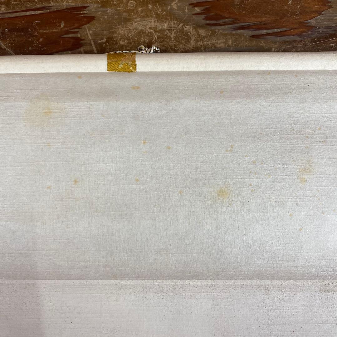 美品 掛け軸 藤井誡堂作 梅画賛「処々鶯」大徳寺 共箱 禅語 縁起物 茶掛け