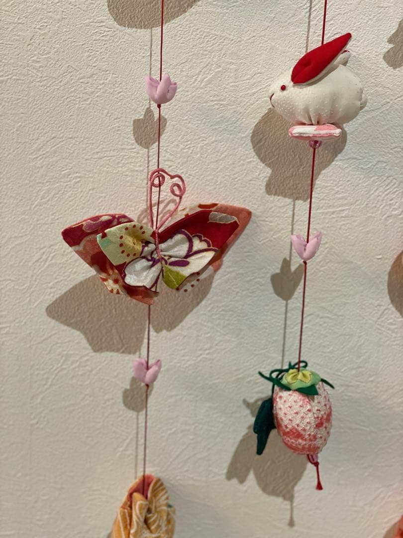 つるし雛　No.155 壁掛けタイプ・ひな祭り・桃の節句・女の子節句飾り