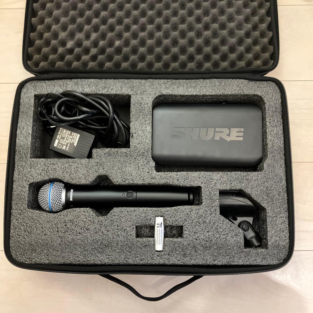SHURE BETA58A ワイヤレスマイク
