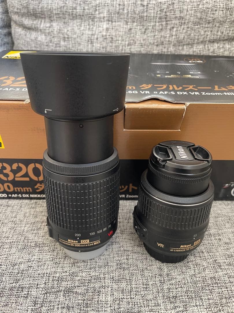 Nikon D3200 ダブルズームキット ブラック