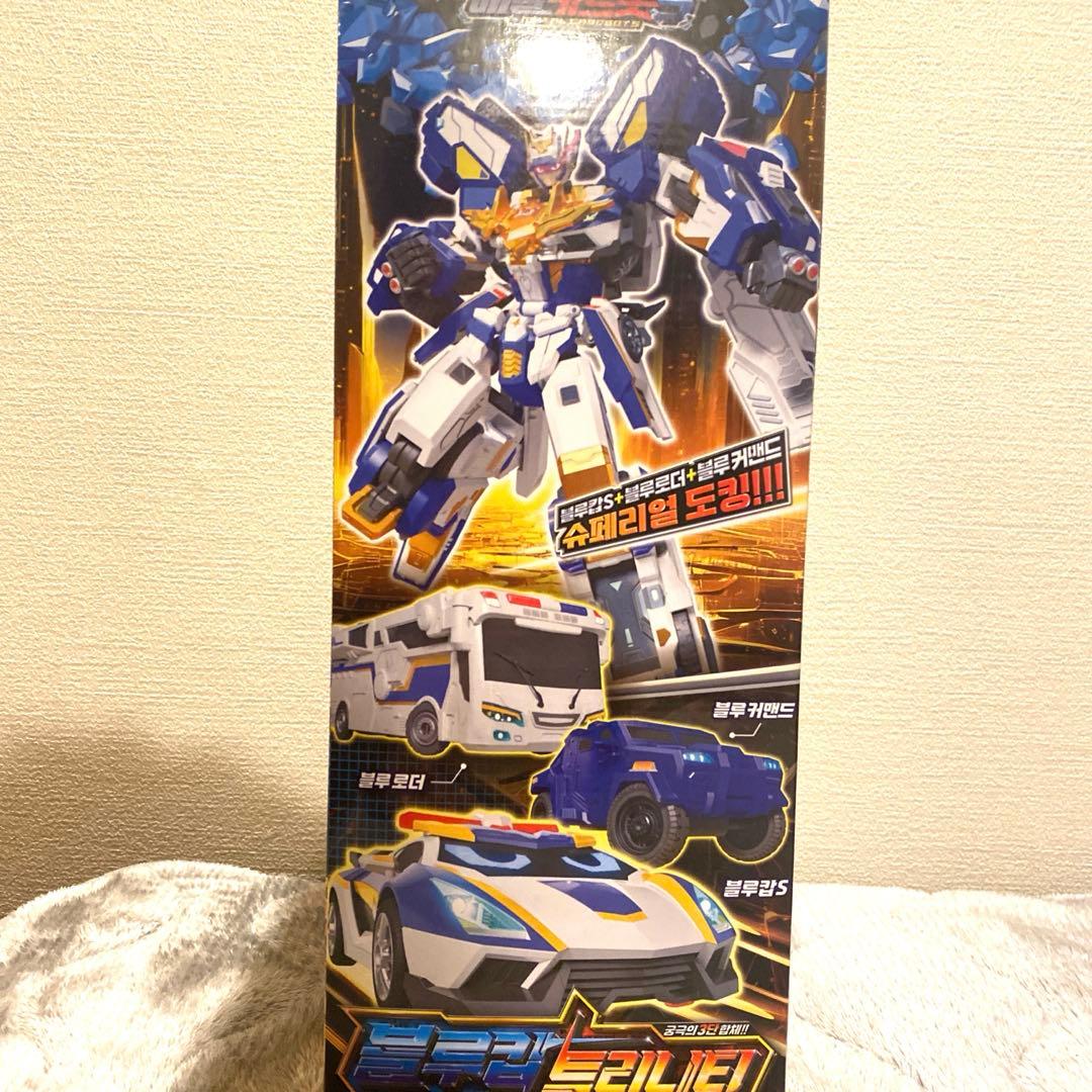 極美品 ブルーコップトリニティ メタルカードボットS