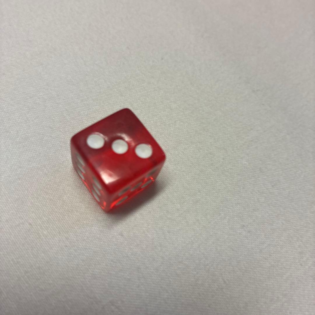 赤いサイコロ