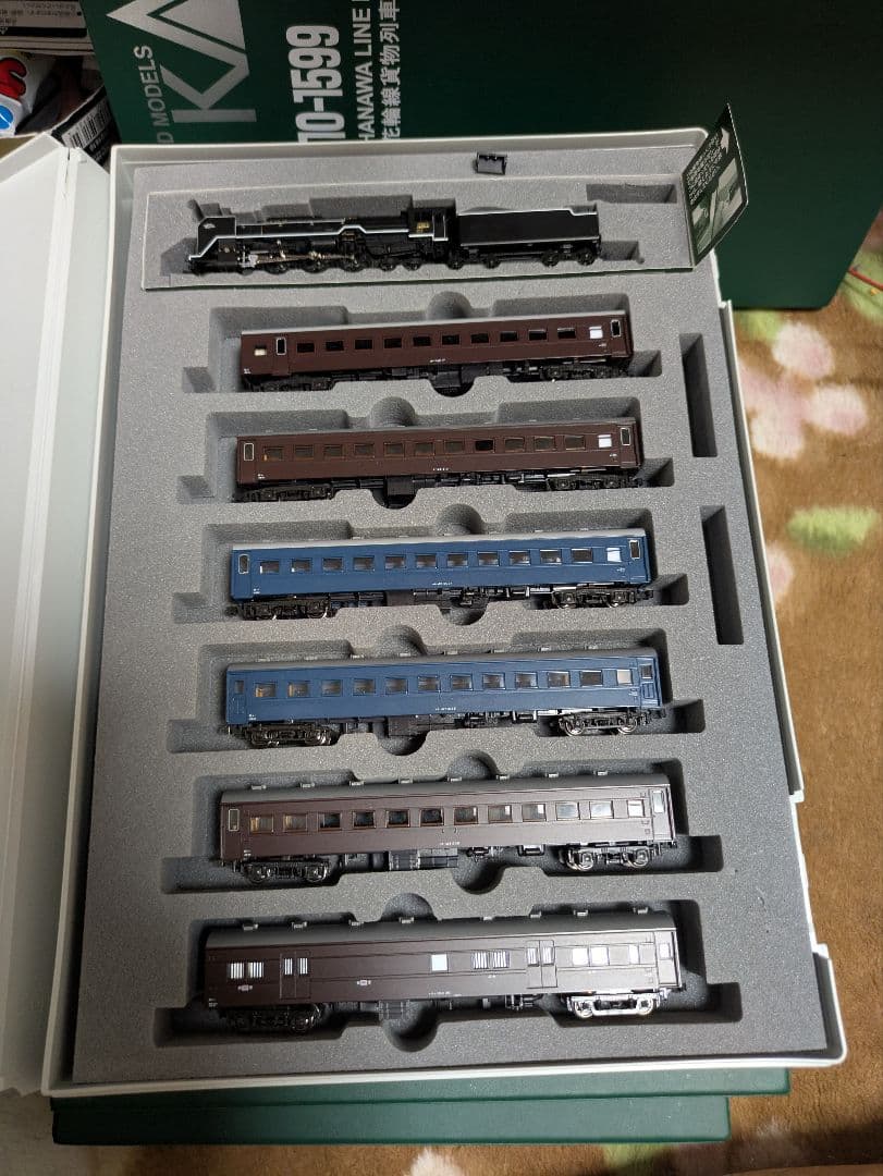 KATO c62-2号機東海道形客レセット