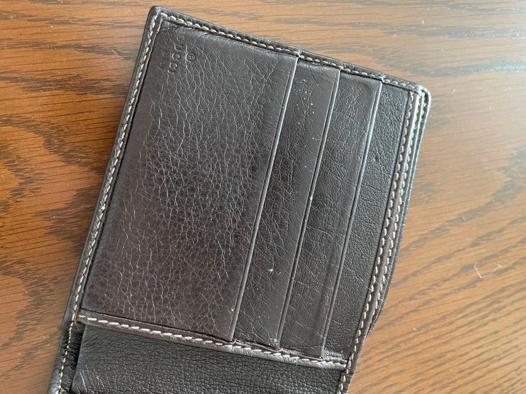 GUCCI GGパターン 二つ折り財布