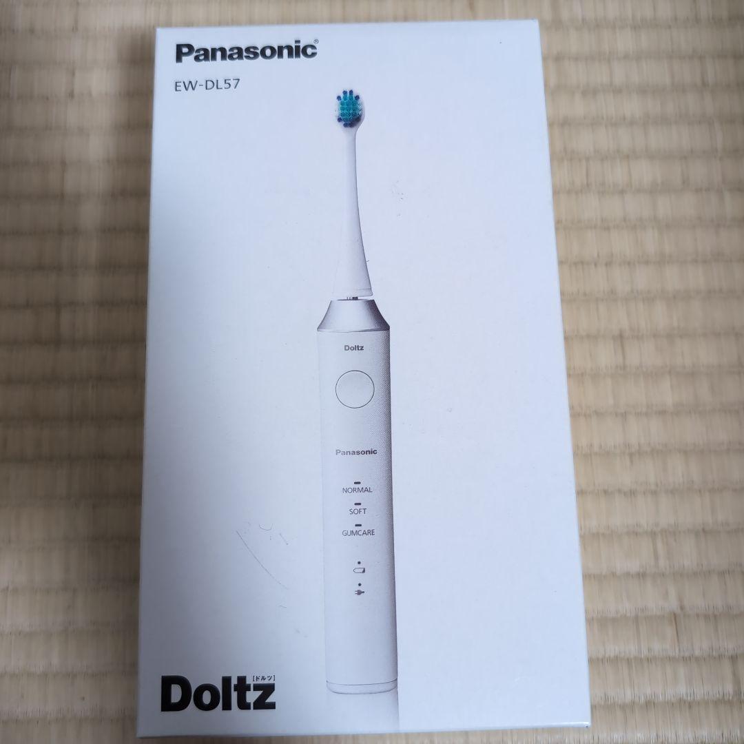 Panasonic Doltz EW-DL57-W 白 音波振動ハブラシ ドルツ