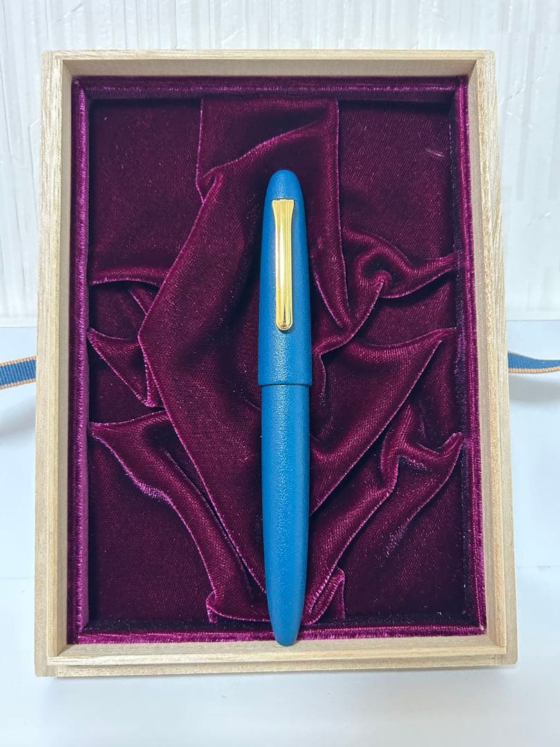 セーラー万年筆 伝統漆芸 彩雅万年筆 太字 深藍