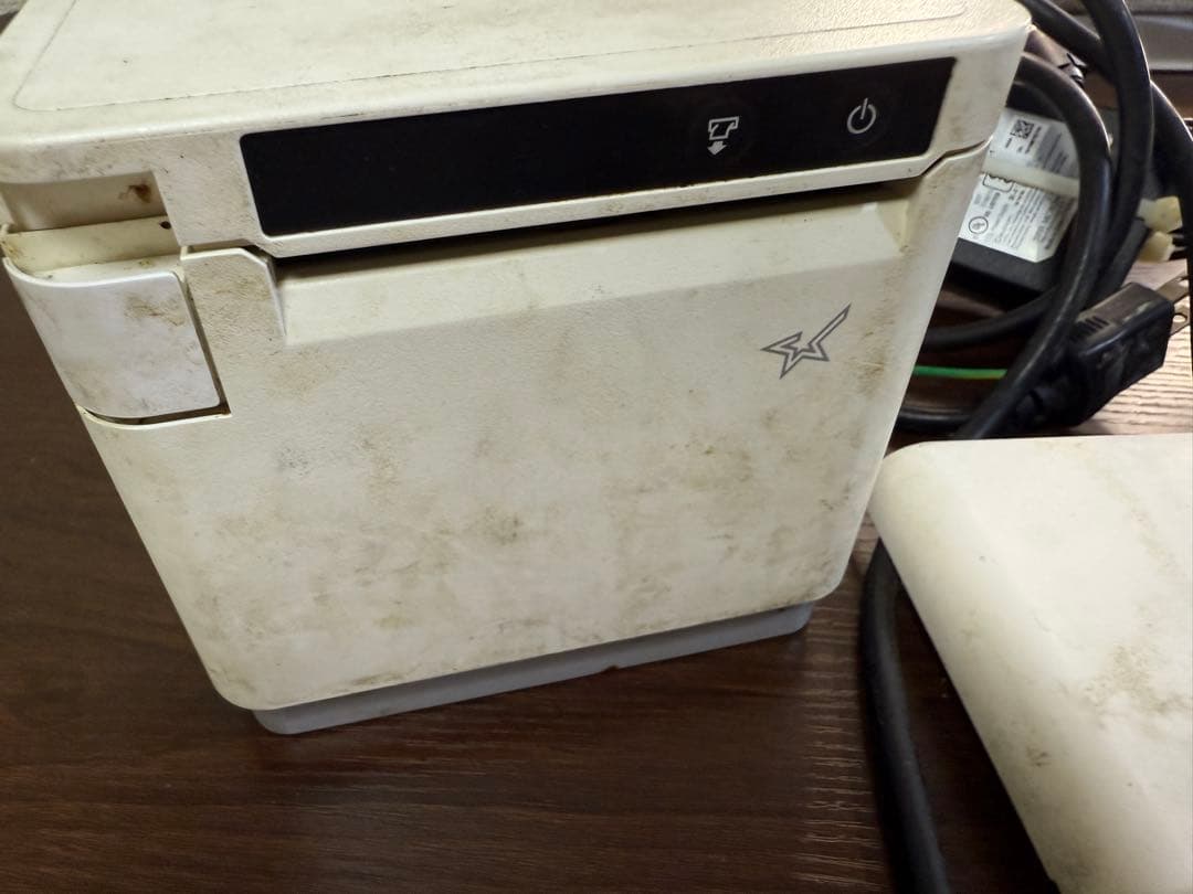 【中古品】 スター精密プリンタ MCP31LB WT【汚れあり】