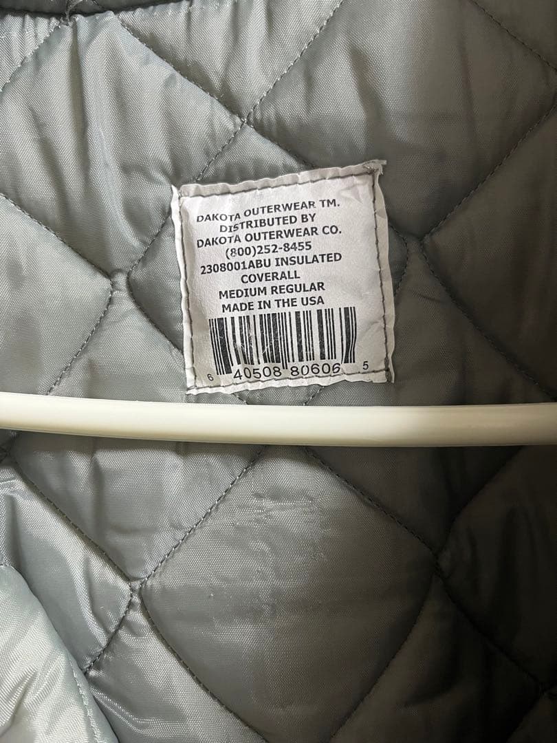 ダコタ アウターウェア 断熱ミリタリー デジタル カモフラージュ カバーオール