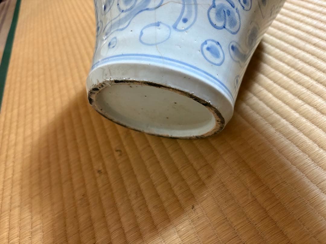 龍　壺　置物