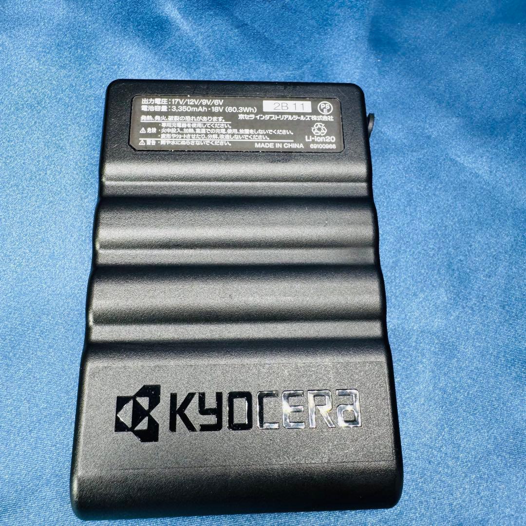 BURTLE AIRCRAFT ファン2個 バッテリー バートル　エアークラフト