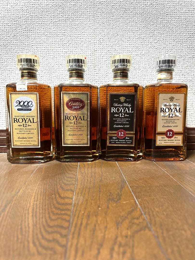 お値下げしました【終売品】ローヤル12年4本