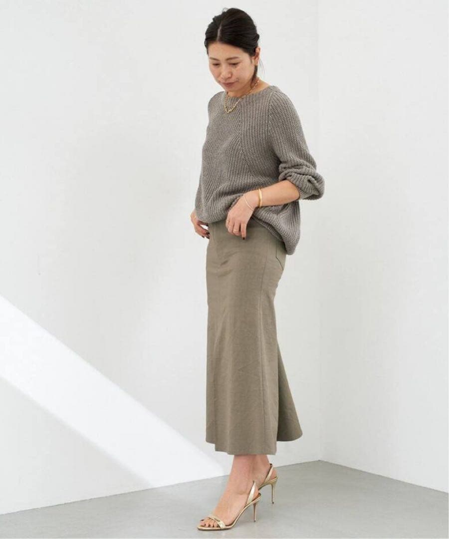 新品タグ付★DeuxiemeClasse★ストレッチツイルスカート★アパルトモン