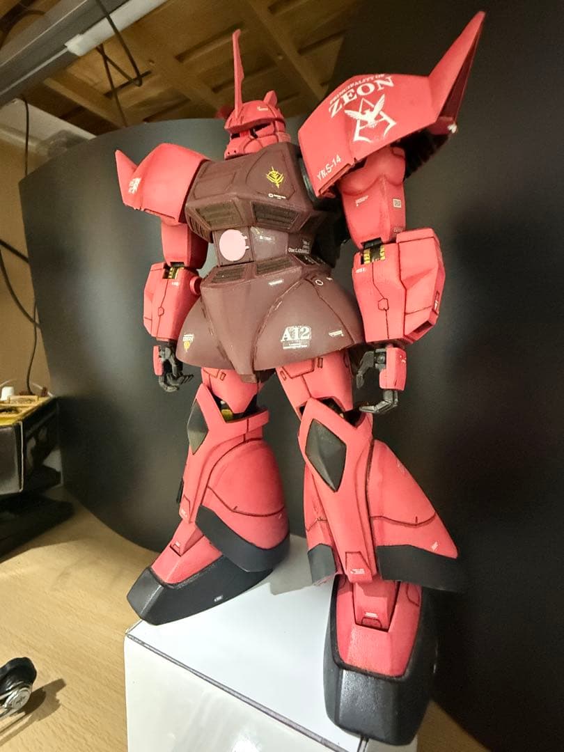 バンダイ ガンダム MGシリーズ 1/100 シャア専用ゲルググ 改造完成品