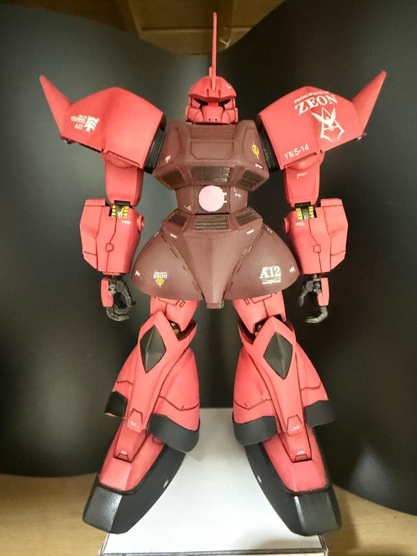 バンダイ ガンダム MGシリーズ 1/100 シャア専用ゲルググ 改造完成品