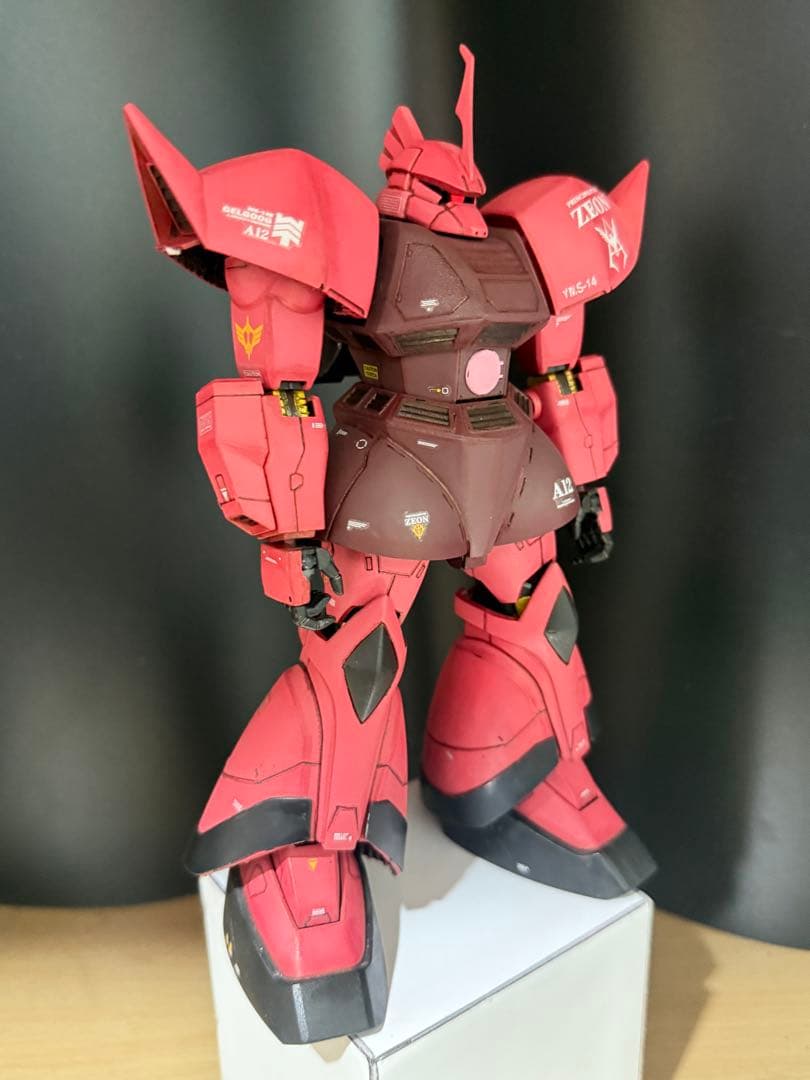 バンダイ ガンダム MGシリーズ 1/100 シャア専用ゲルググ 改造完成品