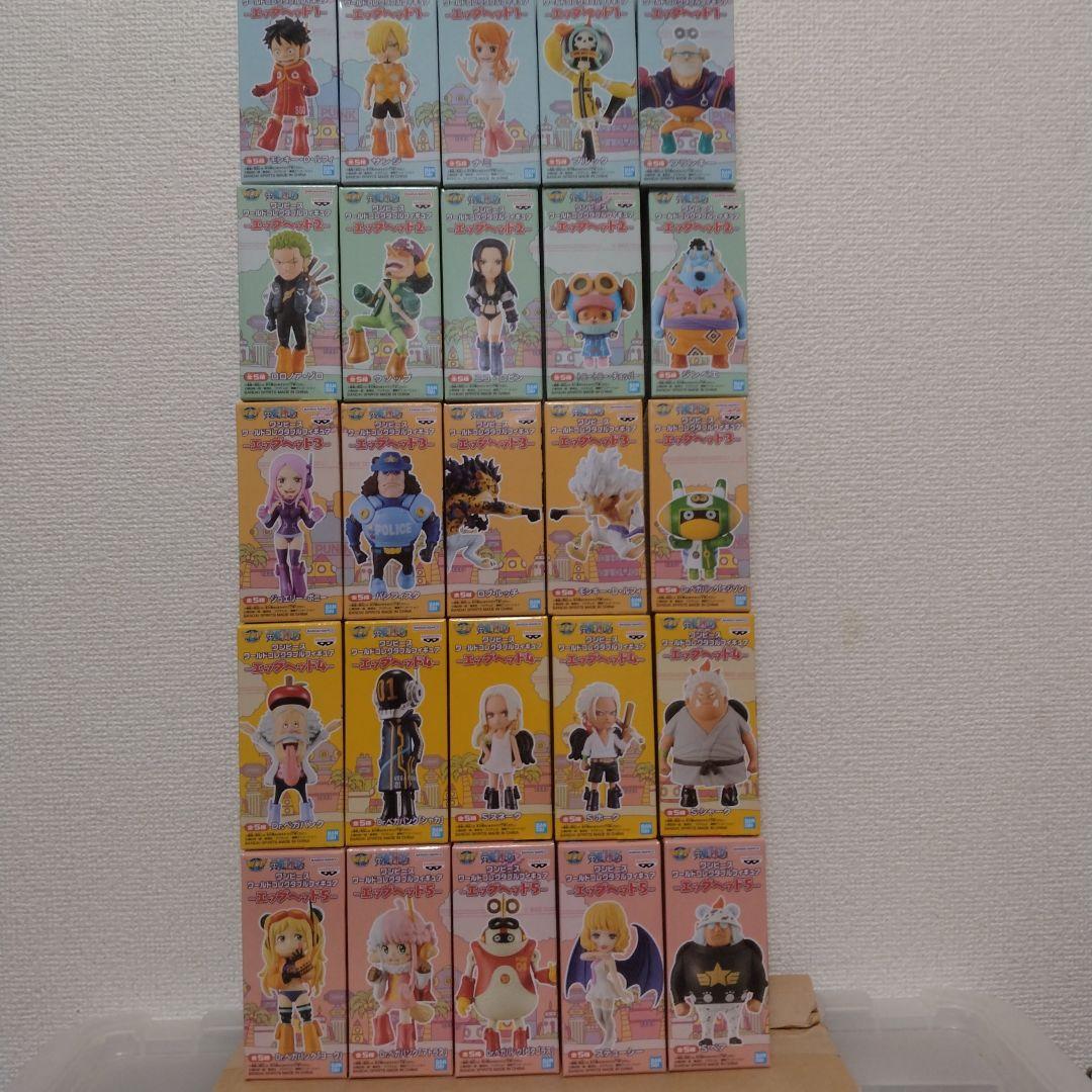 ワンピースワールドコレクタブルフィギュア　エッグヘッド編まとめ売り