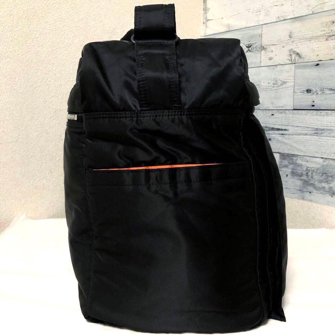 極美品✨希少 ポータータンカー ボストンバッグ ショルダーバッグ 大容量ブラック