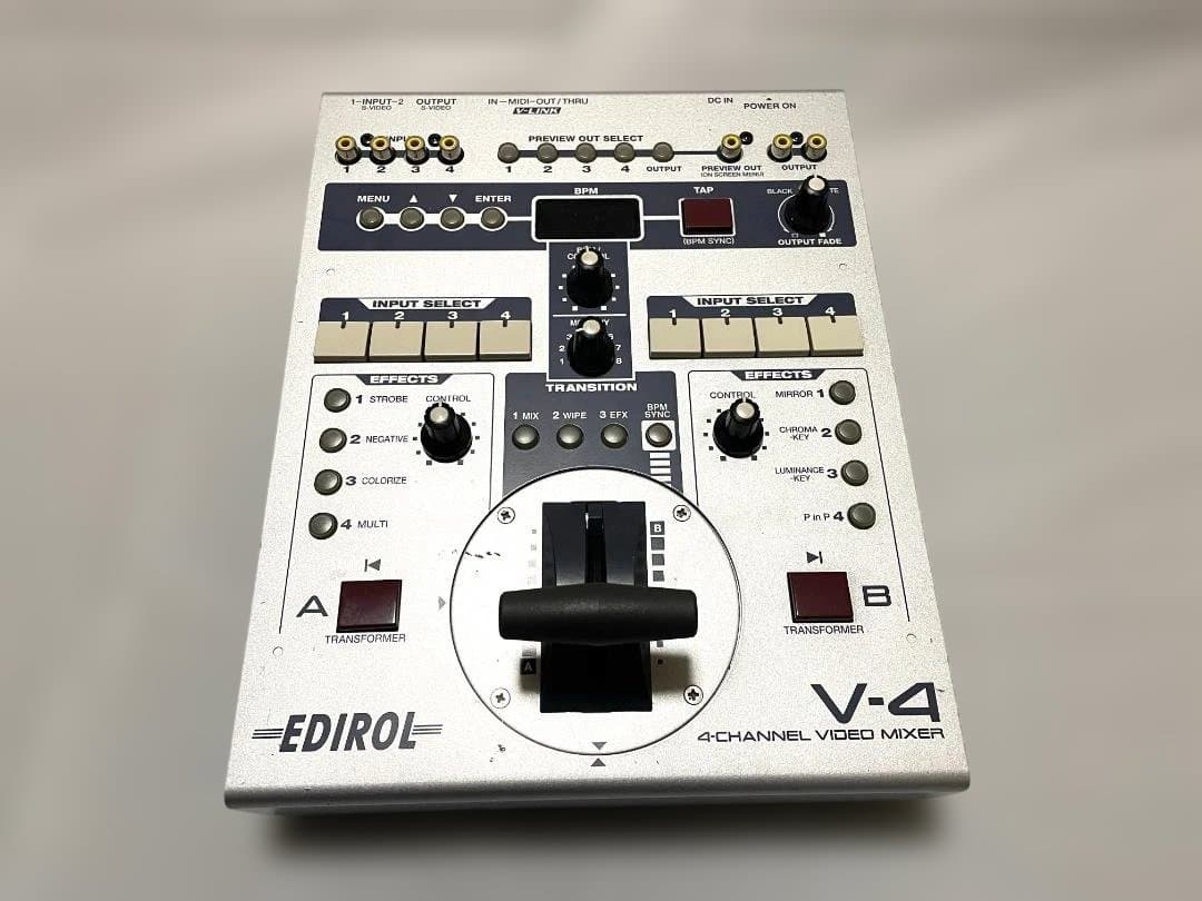 Edirol V-4 4チャンネルビデオミキサー