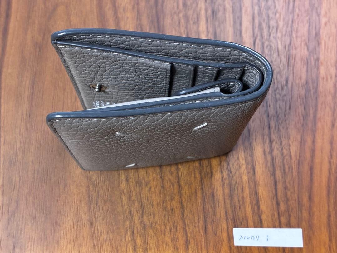 マルジェラ　財布　グレー