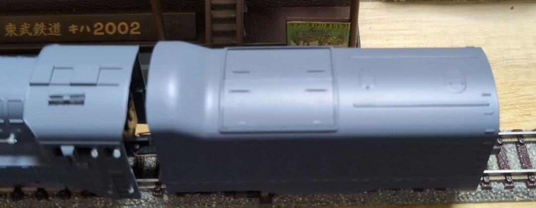 鉄道模型 満州鉄道 パシナ981 増備車 ライトグレー