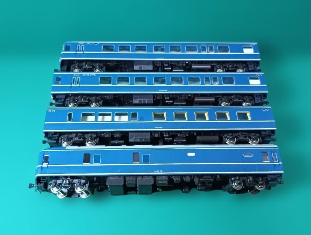 【HO】KATO 20系寝台客車4両セット