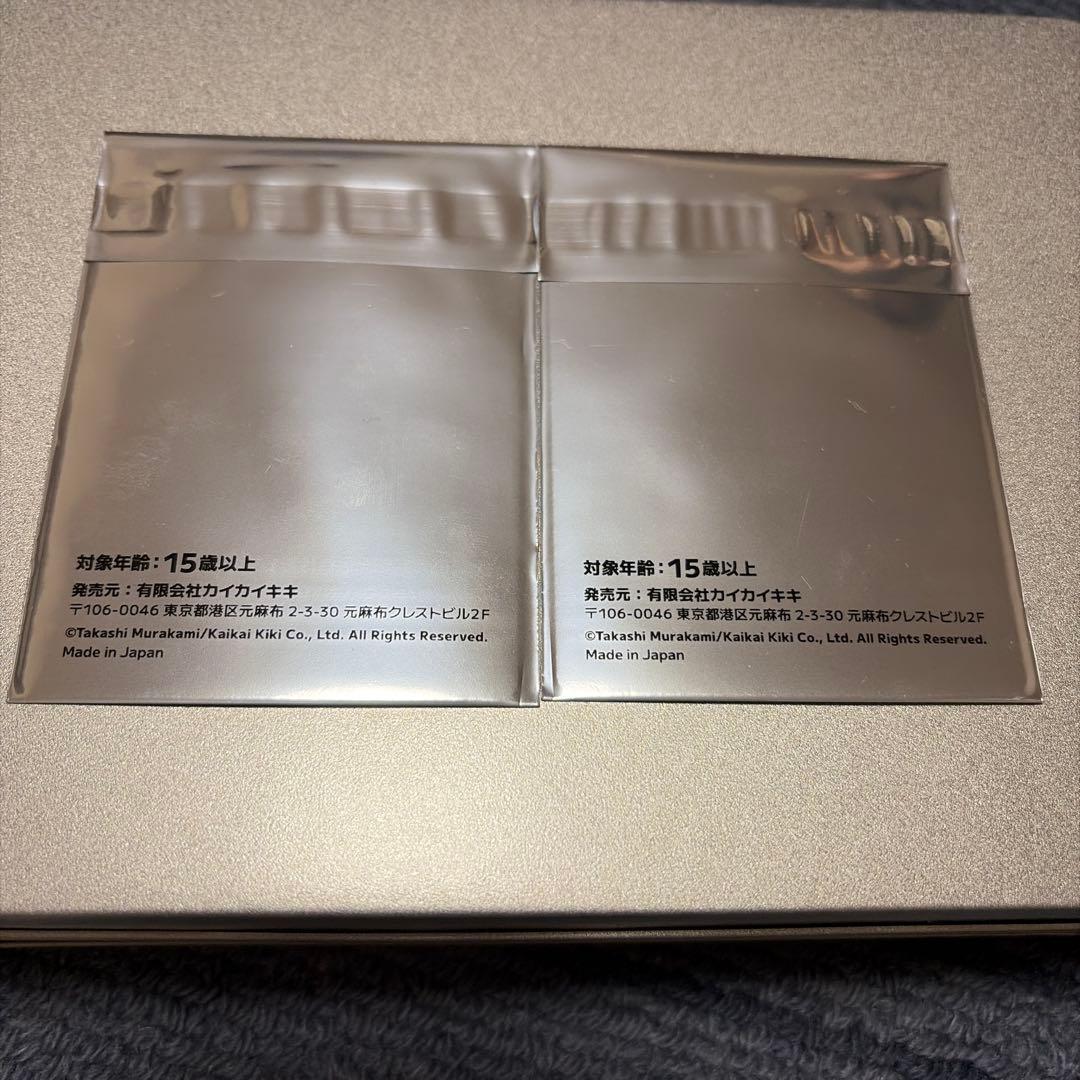 d*3様 村上隆フラワーズ　コレクタブルトレーディングカード 2パックセット未開