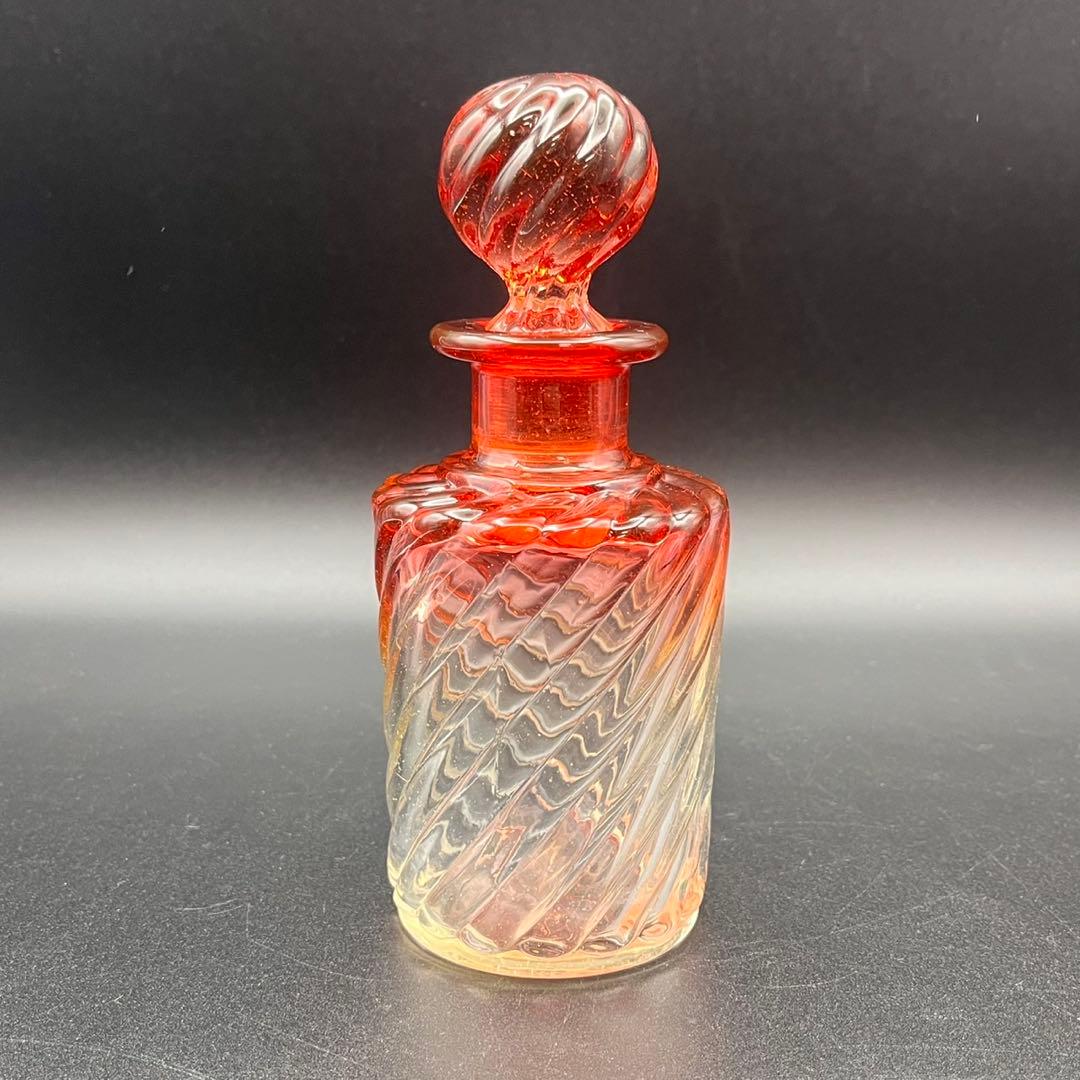 オールドバカラ BACCARAT バンブー アンティーク グラデーション ガラス