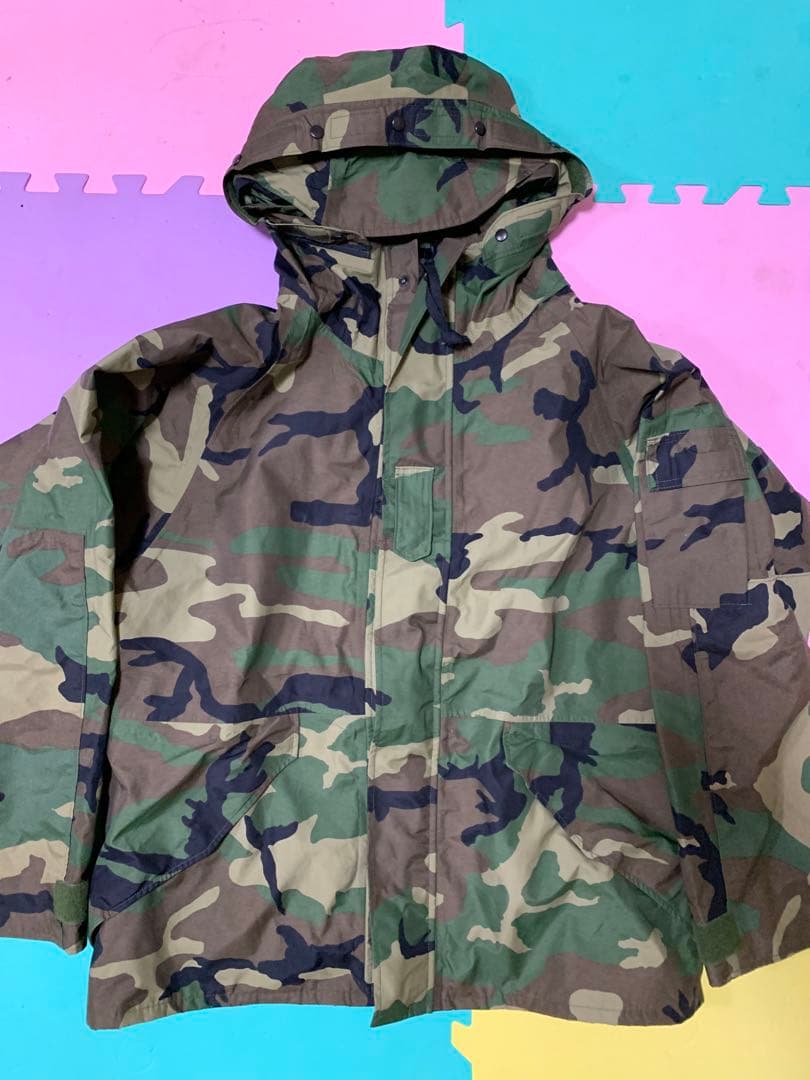 は*け様 ECWCS ゴアテックス ウッドランドカモsize L-R