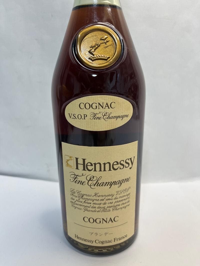 ヘネシー VSOP ファインシャンパーニュ スリムボトル グリーンボトル